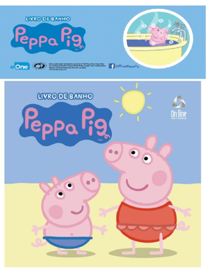 Peppa Pig Livro de Banho
