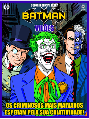 Vilões Dc Comics - Colorir Oficial - Extra