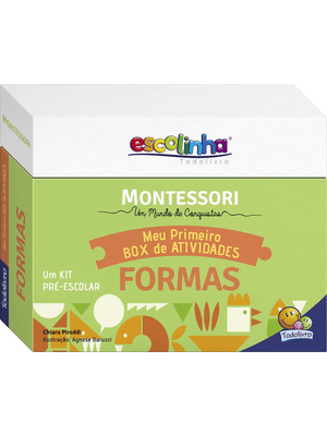 Escolinha Montessori Meu P Box de Atividades: Formas (Escolinha)