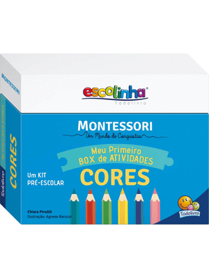Escolinha Montessori Meu P Box de Atividades: Cores (Escolinha)