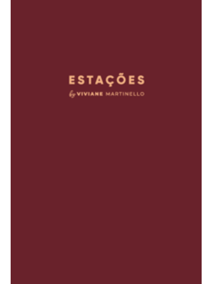 Planner Estações by Viviane Martinello - Bordô