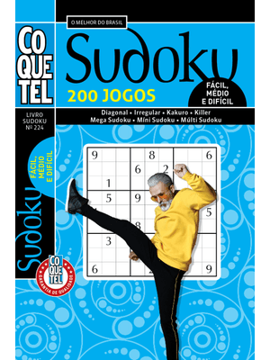 Livro Coquetel Sudoku 224