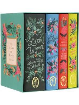 Puffin in Bloom - Little Women, Anne of Green Gables, a Little Princess &Heidi