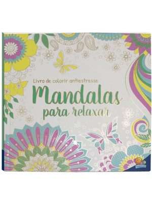Livro de Colorir Antiestresse: Mandalas para Relaxar