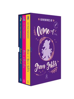 Adventures of Anne of Green Gables - Box com 3 Livros