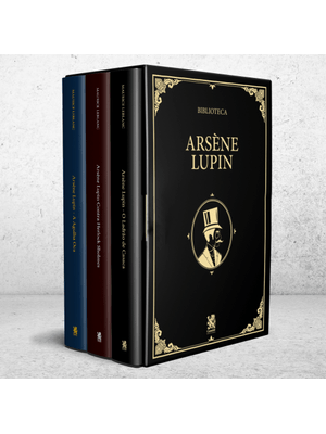 Biblioteca Arsène Lupin Volume 01 - Box com 3 Livros