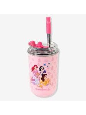 Copo Neo C/Canudo 300Ml Princesas - 10073325