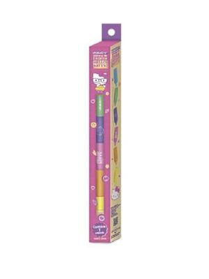 Caneta Hidrocor de Encaixe 6 Cores Hello Kitty - 10258