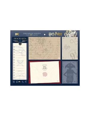 Bloco de Anotações 5 Modelos 20 Folhas Cada Harry Potter 4623