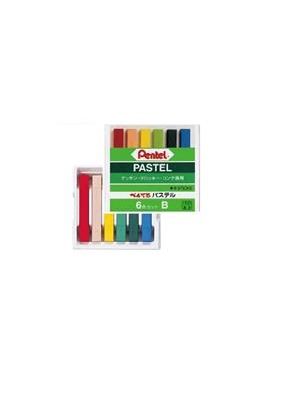 Giz Seco Pastel Seco com 06 Cores | Ga-6Bd