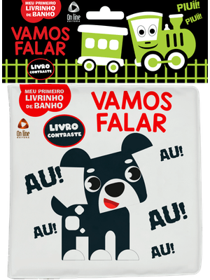 Meu Primeiro Livrinho Contraste de Banho - Cachorrinho