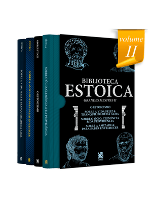 Biblioteca Estoica: Grandes Mestres Volume Ii - Box com 4 Livros