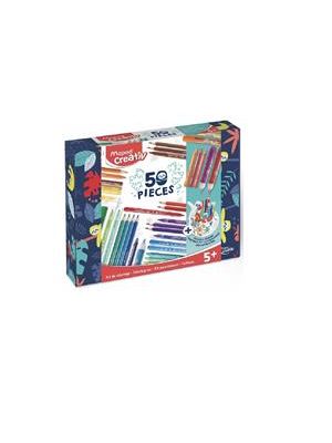 Kit de Coloracao Creativ 50 Peças
