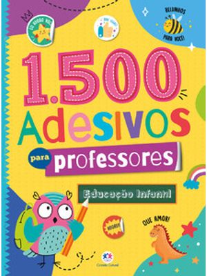 1500 Adesivos para Professores - Educação Infantil