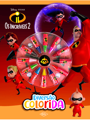 Disney - Cores - os Incríveis 2