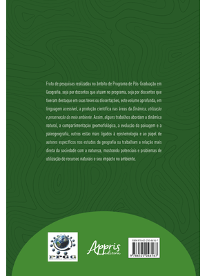 Dinâmica, Utilização e Preservação do Meio Ambiente