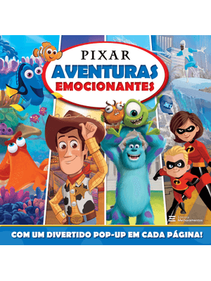 Pixar - Aventuras Emocionantes: Livro Pop-Up