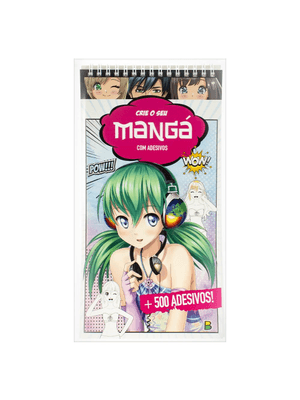 Crie o Seu Manga com Adesivos