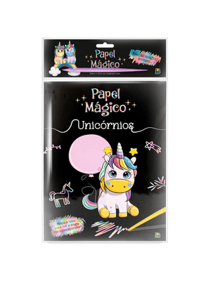 Linha Escolar Papel Mágico: Unicórnios