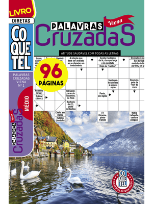 Livro Coquetel Palavras Cruzadas Viena 1
