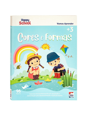 Happy School Cartilha de Alfabetização: Cores e Formas