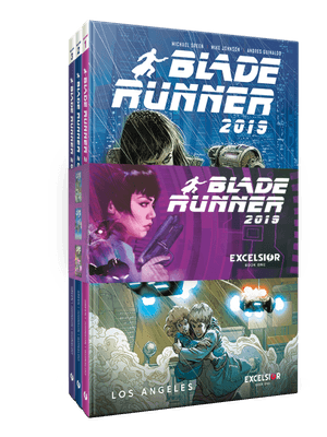 Super Kit Blade Runner 2019: Coleção Completa em Capa Dura com as 3 Hqs
