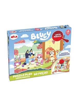 Quebra-Cabeça Play Lente Magica Bluey60 Peças - 1252