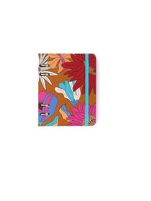 Caderno Criativo Argolado Office Duo Pólen Pautado& Pontado A6 Tropicália Caramelo