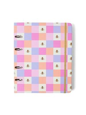 Caderno Criativo Argolado Melissa Pautado 17X24 Casinha das Abelhas