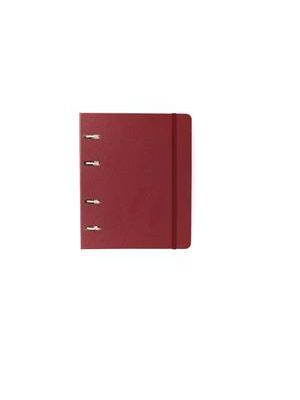 Caderno Criativo Argolado Office Duo Clássica Pautado & Pontado A5 Vermelho Quente