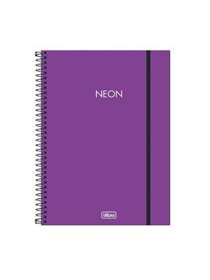 Caderno Cpp Univ Neon Roxo 10M 160F
