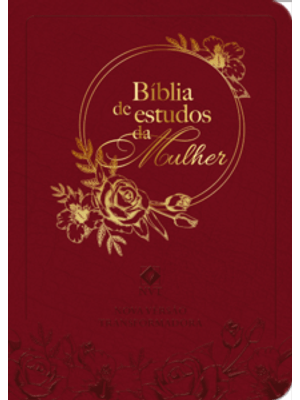 Bíblia de Estudos da Mulher - Vermelho: com Estudos e Reflexões de Gênesis a Apocalipse