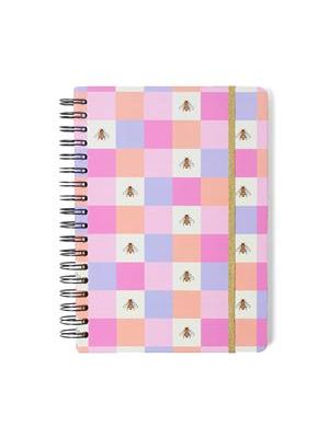 Caderno Espiral Melissa Pautado 17X24 Casinha das Abelhas 160 Fls