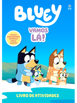Bluey Livro de Atividades Vamos Lá!