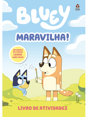 Bluey Livro de Atividades Maravilha