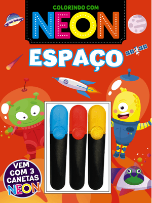 Colorindo com Neon - Espaço