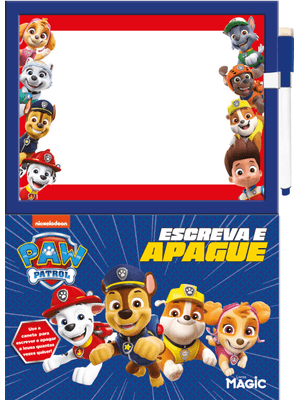 Patrulha Canina - Escreva e Apague (Magic Kids)