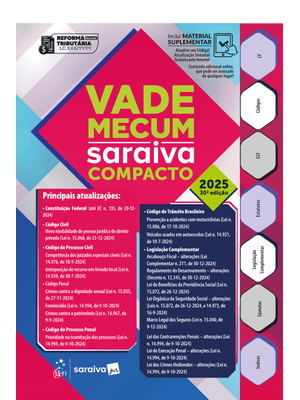Vade Mecum Saraiva Compacto - 30ª Edição 2025
