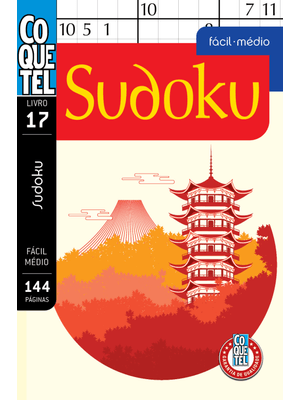 Livro Coquetel Sudoku Fácil/Médio 17