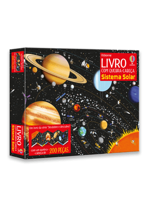 Sistema Solar: Livro com Quebra-Cabeça