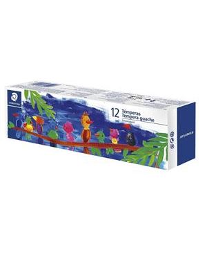 Tempera Guache Staedtler 20Ml 12/Cores - 8859 C12 Pe