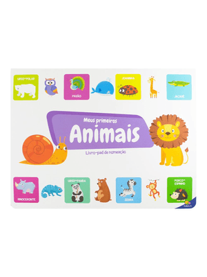 Livro-Pad de Nomeação: Meus Primeiros Animais