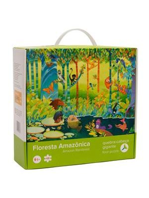 Quebra-Cabeça Gigante 48 Peças Floresta Amazônica