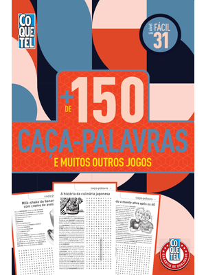 Livro Coquetel Mais de 150 Caça-Palavras 31