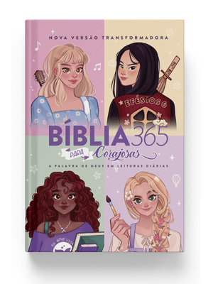 Bíblia 365 Nvt para Corajosas 2 (Capa Dura): Nova Versão Transformadora