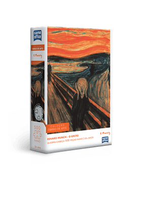 Quebra-Cabeça 500 Peças Nano o Grito - Edvard Munch