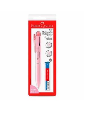 Lapiseira 0.7 e Caneta 3 em 1 Rosa - Sm/07L31rs