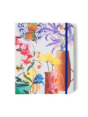 Caderno Criativo Argolado Ateliê Pautado 17X24 Off White