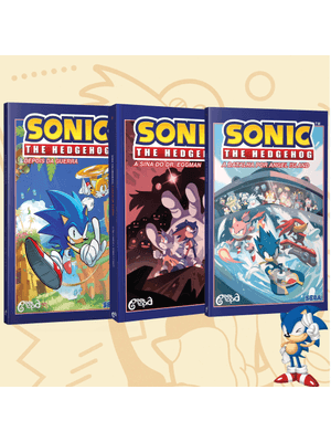 Combo Sonic - Volumes 1, 2 e 3