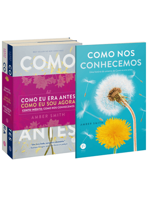 Kit Como Eu Era Antes + Como Eu Sou Agora